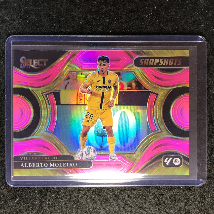 2025-26 Select La Liga ALBERTO MOLEIRO Snapshots Pink 23/25 #5
