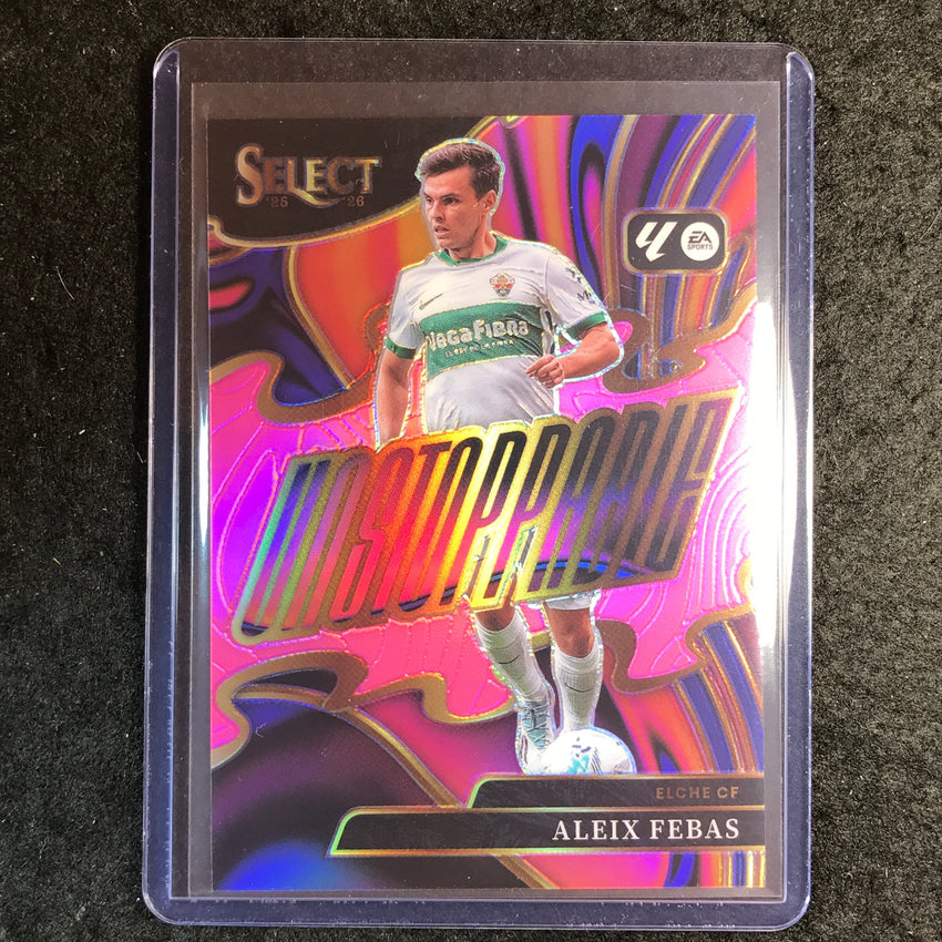 2025-26 Select La Liga ALEIX FEBAS Unstoppable Pink 20/25 #5