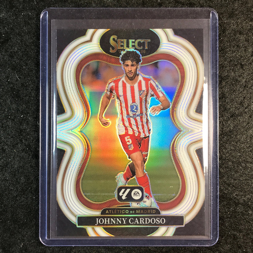 2025-26 Select La Liga JOHNNY CARDOSO Mezzanine White 13/20 #123