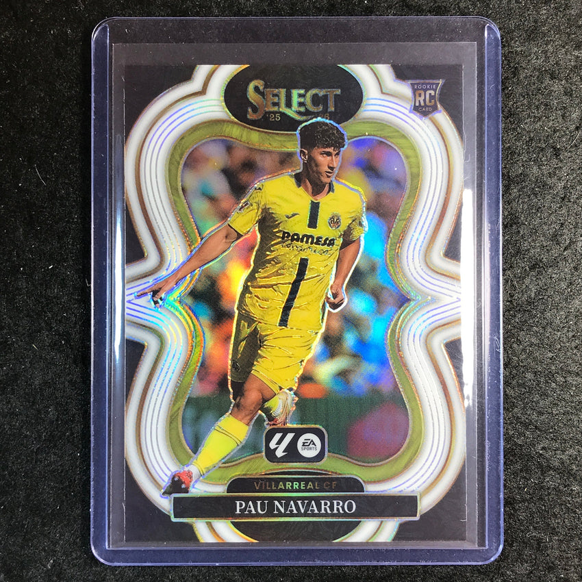 2025-26 Select La Liga PAU NAVARRO Rookie Mezzanine White 18/20 #138