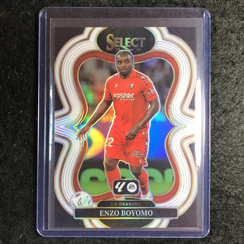 2025-26 Select La Liga ENZO BOYOMO Mezzanine White 18/20 #159