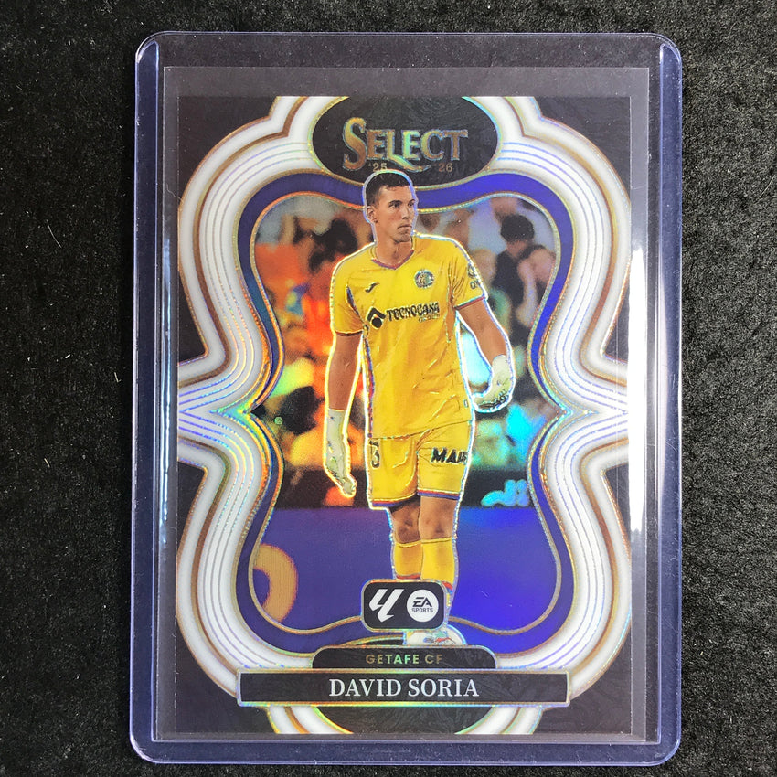 2025-26 Select La Liga DAVID SORIA Mezzanine White 20/20 #174