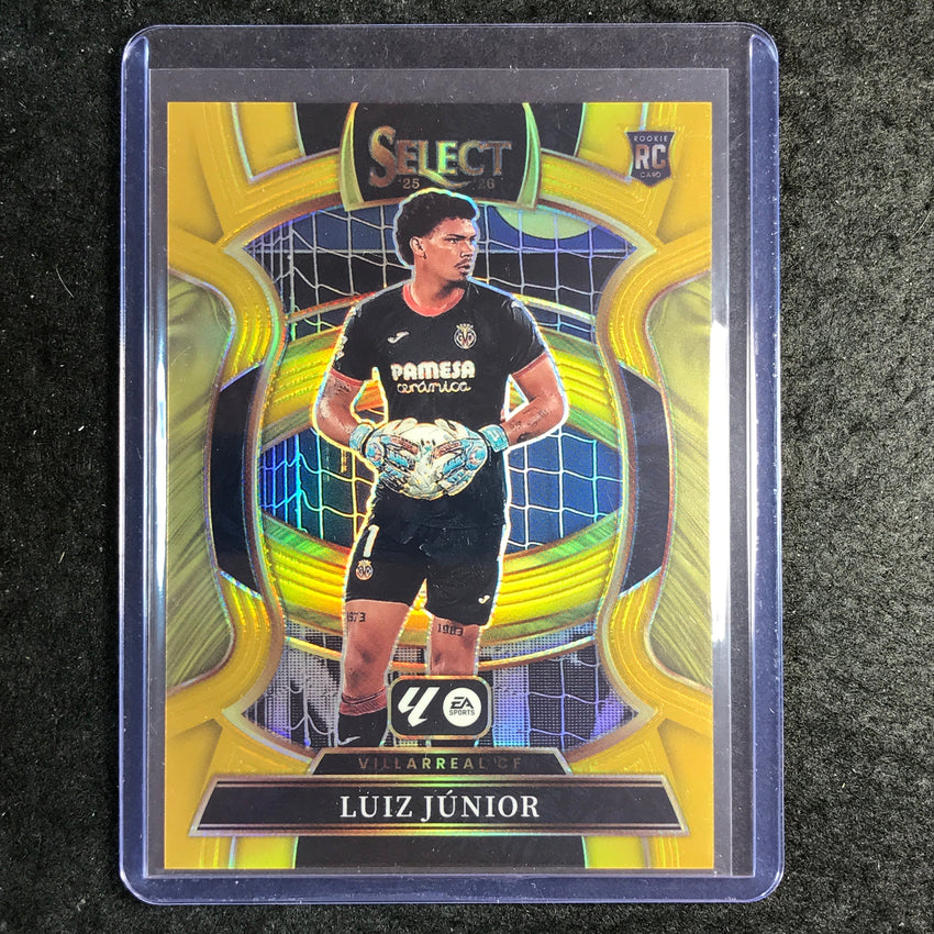 2025-26 Select La Liga LUIZ JUNIOR Rookie Terrace Gold 1/10 #25