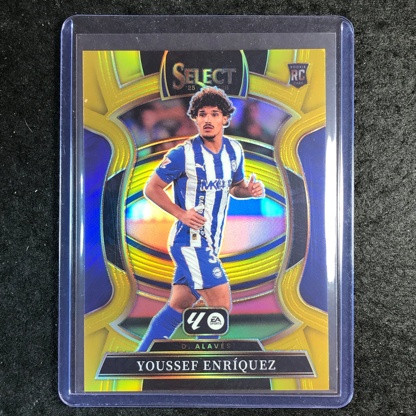 2025-26 Select La Liga YOUSSEF ENRIQUEZ Rookie Terrace Gold 4/10 #71