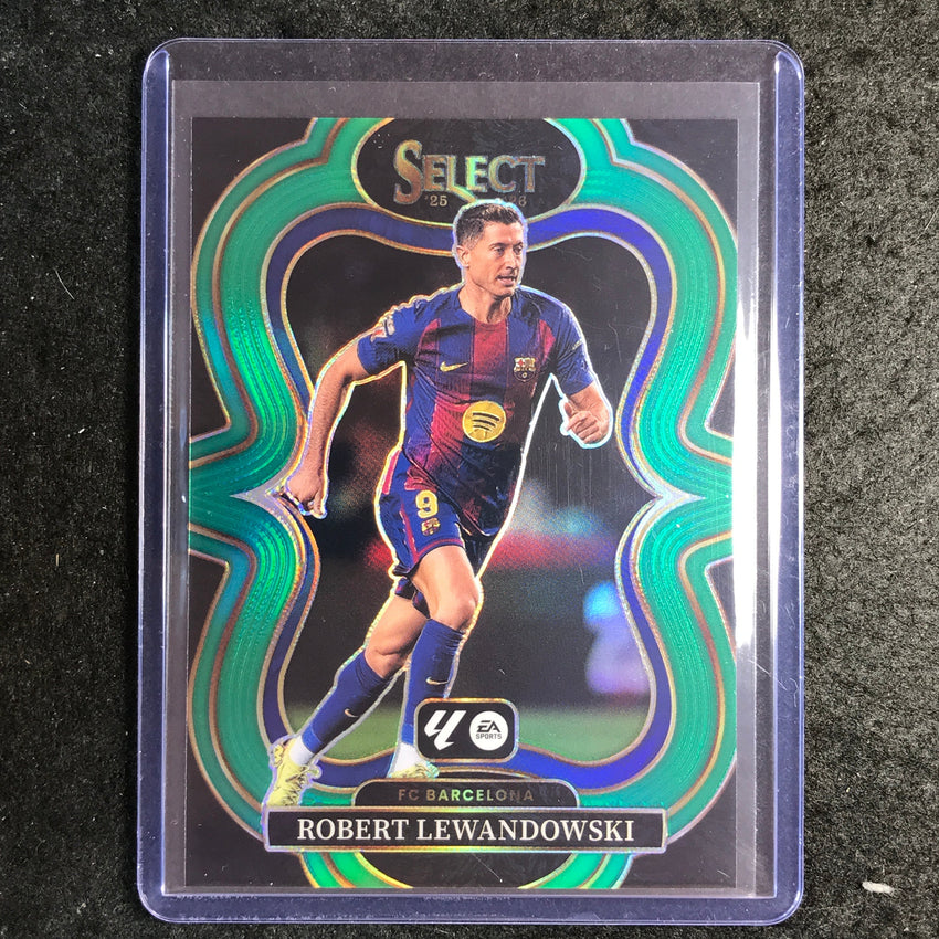2025-26 Select La Liga ROBERT LEWANDOWSKI Mezzanine Green 3/5 #109