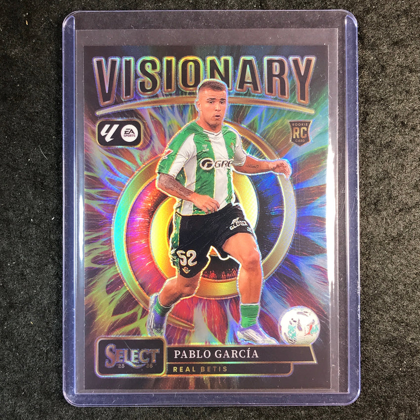 2025-26 Select La Liga PABLO GARCIA Visionary Rookie SSP #16