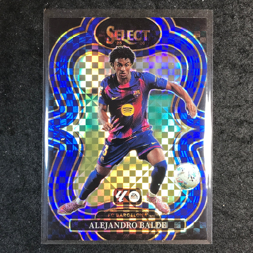 2025-26 Select La Liga ALEJANDRO BALDE Mezzanine Blue Checker #105