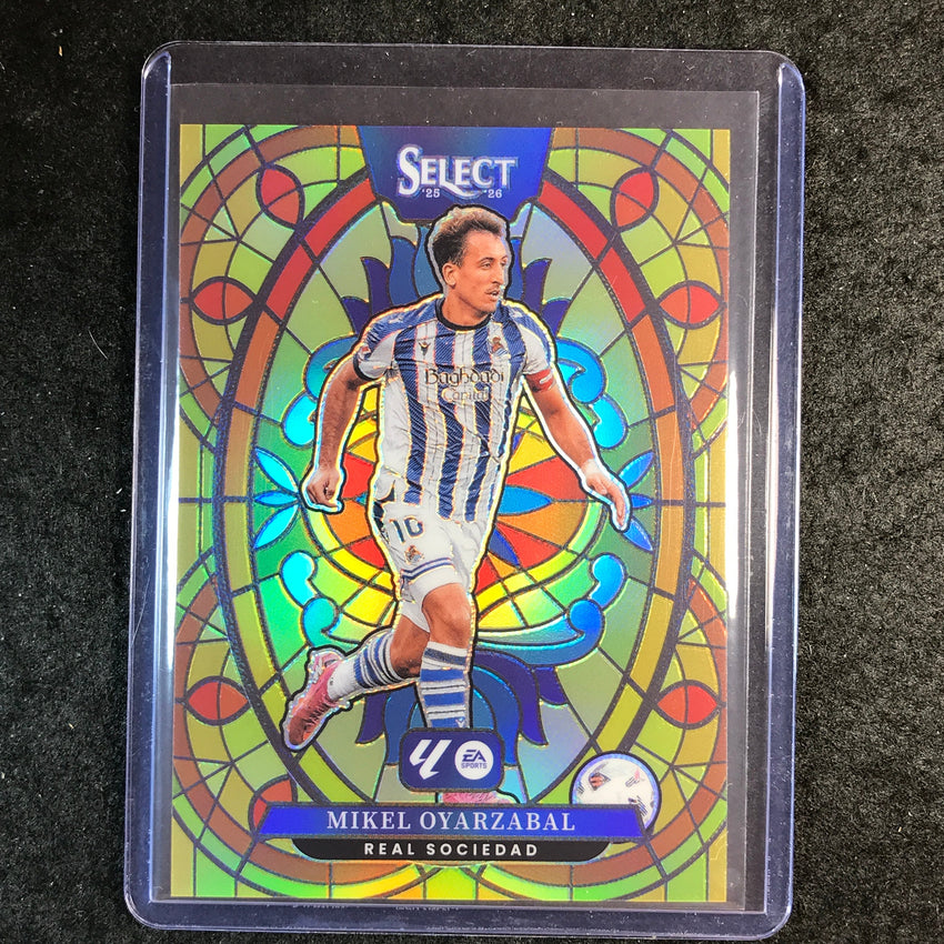 2025-26 Select La Liga MIKEL OYARZABAL Stained Glass SSP #9
