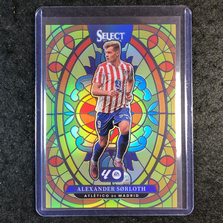 2025-26 Select La Liga ALEXANDER SORLOTH Stained Glass SSP #26