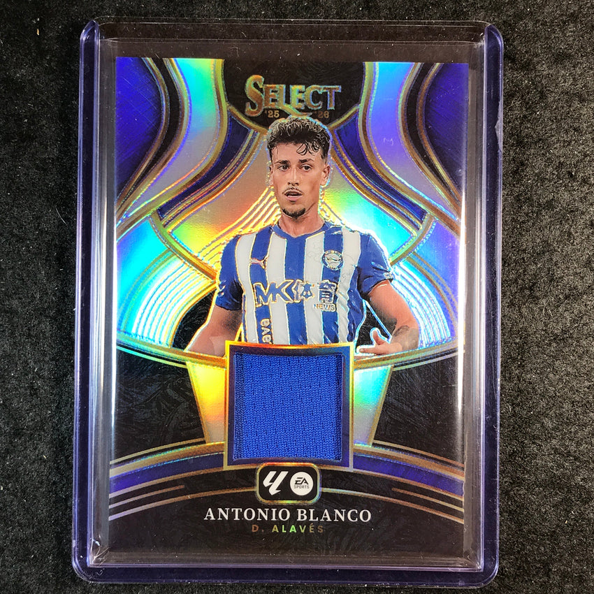 2025-26 Select La Liga ANTONIO BLANCO Select Memorabilia Jersey Relic #AB