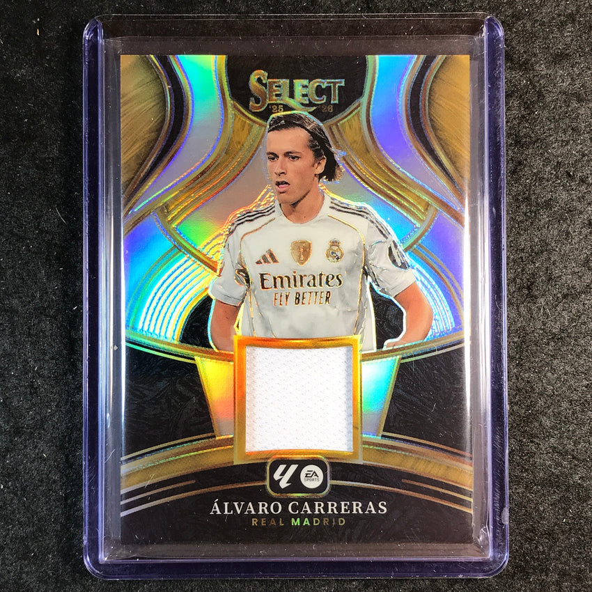 2025-26 Select La Liga ALVARO CARRERAS Select Memorabilia Jersey Relic #AC