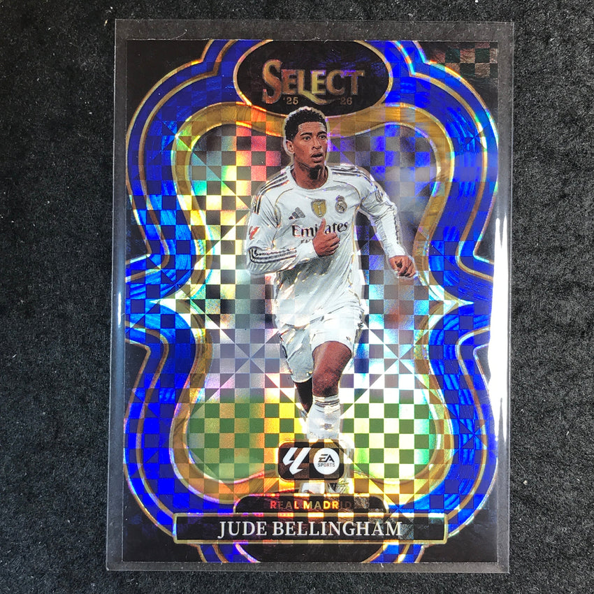 2025-26 Select La Liga JUDE BELLINGHAM Mezzanine Blue Checker #116