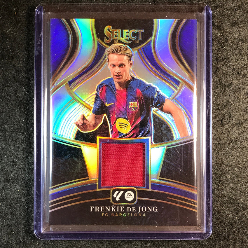 2025-26 Select La Liga FRENKIE DE JONG Select Memorabilia Jersey Relic #FDJ