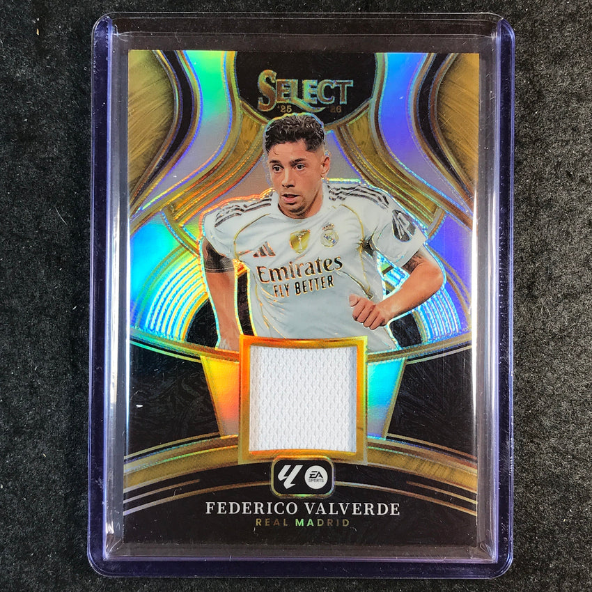 2025-26 Select La Liga FEDERICO VALVERDE Select Memorabilia Jersey Relic #FV