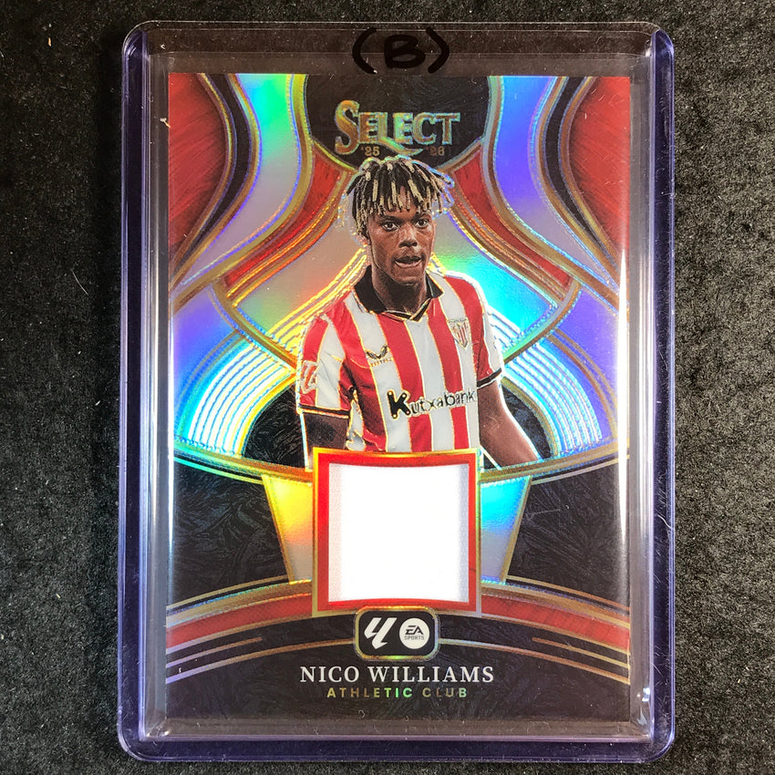 2025-26 Select La Liga NICO WILLIAMS Select Memorabilia Jersey Relic #NW (B)
