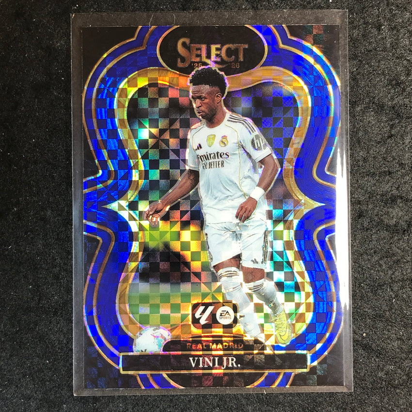 2025-26 Select La Liga VINI JR. Mezzanine Blue Checker #117