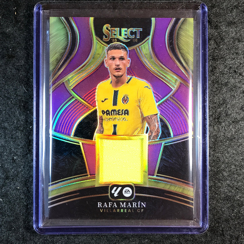 2025-26 Select La Liga RAFA MARIN Select Memorabilia Jersey Purple 16/49