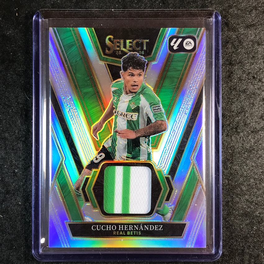 2025-26 Select La Liga CUCHO HERNANDEZ Select Swatches Jersey Relic #CH