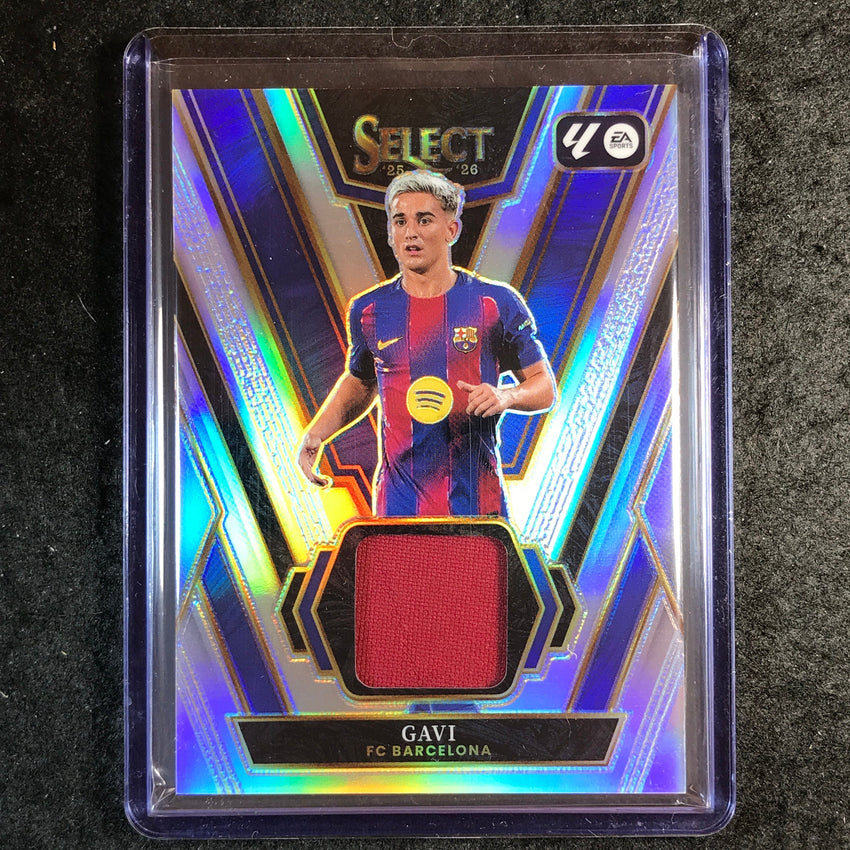 2025-26 Select La Liga GAVI Select Swatches Jersey Relic #G