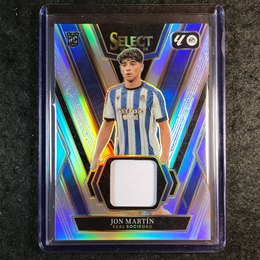 2025-26 Select La Liga JON MARTIN Select Swatches Rookie Jersey Relic #JM