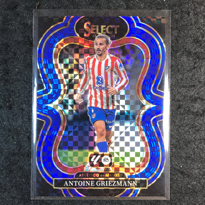 2025-26 Select La Liga ANTOINE GRIEZMANN Mezzanine Blue Checker #121