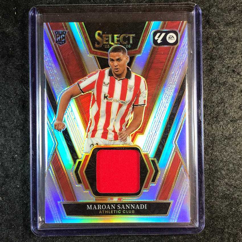 2025-26 Select La Liga MAROAN SANNADI Select Swatches Rookie Jersey Relic #MS