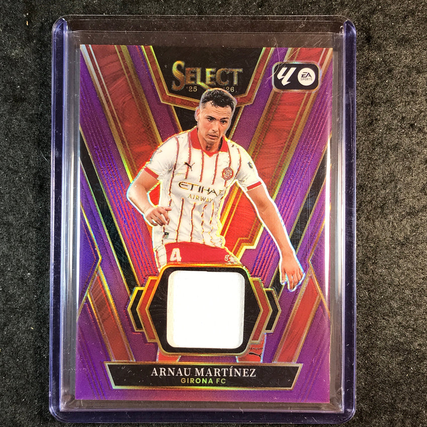 2025-26 Select La Liga ARNAU MARTINEZ Select Swatches Jersey Purple 14/49
