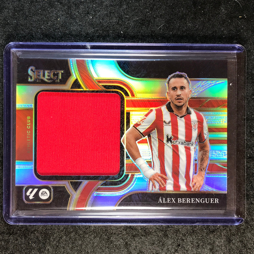 2025-26 Select La Liga ALEX BERENGUER Jumbo Swatches Jersey Relic #AB