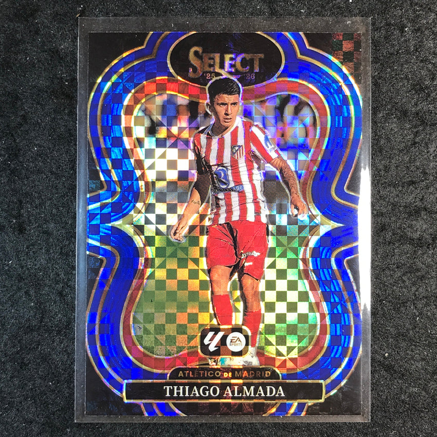 2025-26 Select La Liga THIAGO ALMADA Mezzanine Blue Checker #128