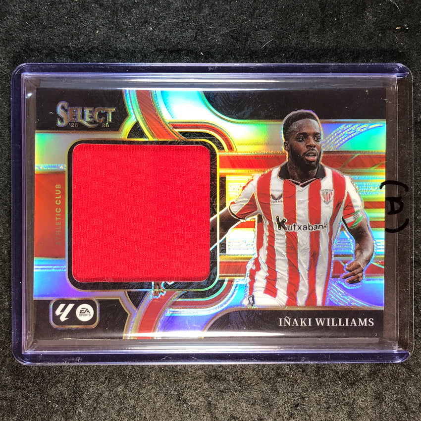 2025-26 Select La Liga INAKI WILLIAMS Jumbo Swatches Jersey Relic #IW (A)