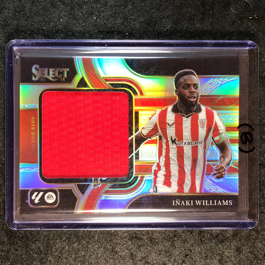 2025-26 Select La Liga INAKI WILLIAMS Jumbo Swatches Jersey Relic #IW (B)