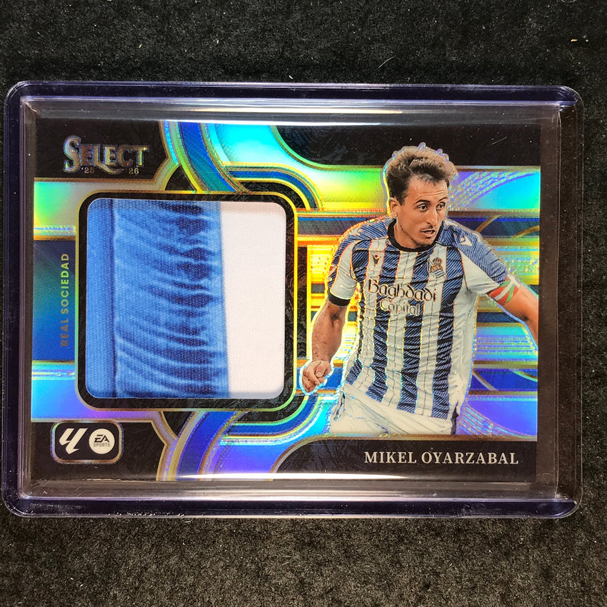 2025-26 Select La Liga MIKEL OYARZABAL Jumbo Swatches Jersey Relic #MO
