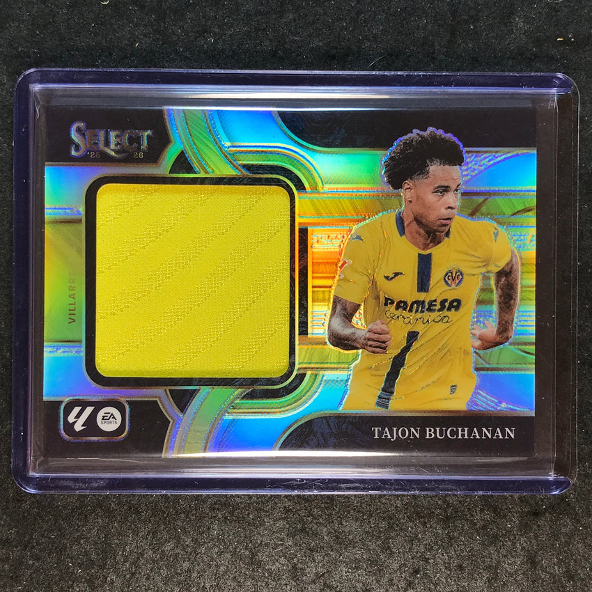 2025-26 Select La Liga TAJON BUCHANAN Jumbo Swatches Jersey Relic #TB