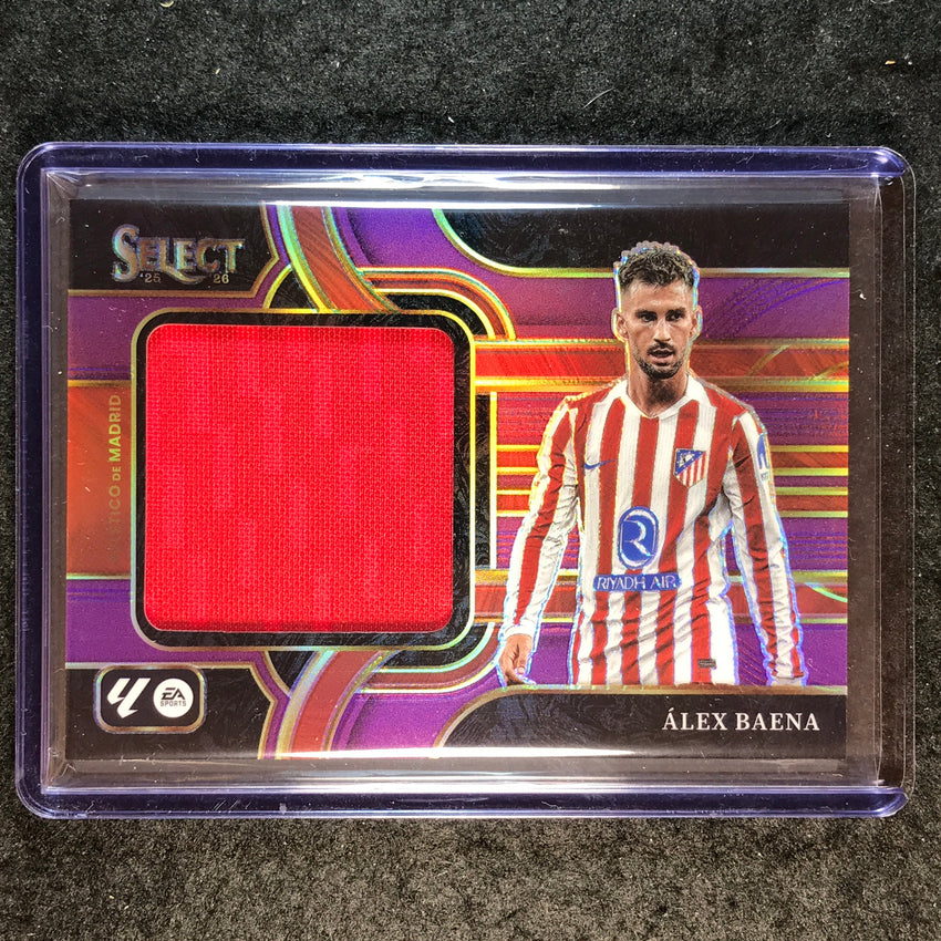 2025-26 Select La Liga ALEX BAENA Jumbo Swatches Jersey Purple 25/49