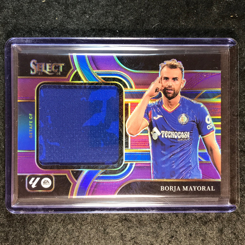 2025-26 Select La Liga BORJA MAYORAL Jumbo Swatches Jersey Purple 40/49