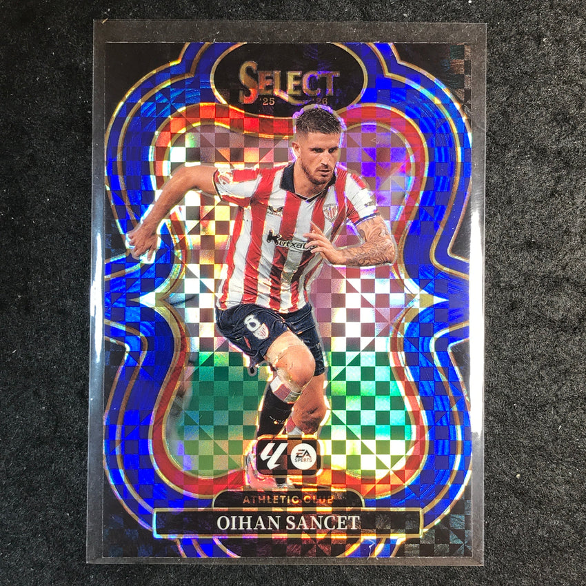 2025-26 Select La Liga OIHAN SANCET Mezzanine Blue Checker #131