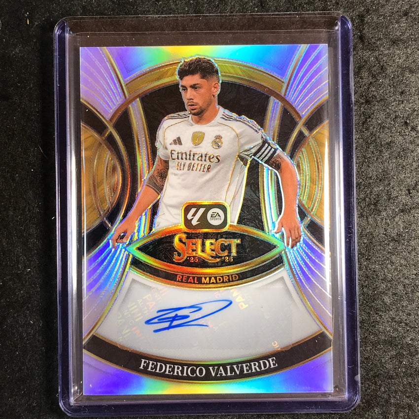 2025-26 Select La Liga FEDERICO VALVERDE Signatures Auto Silver #S-FV