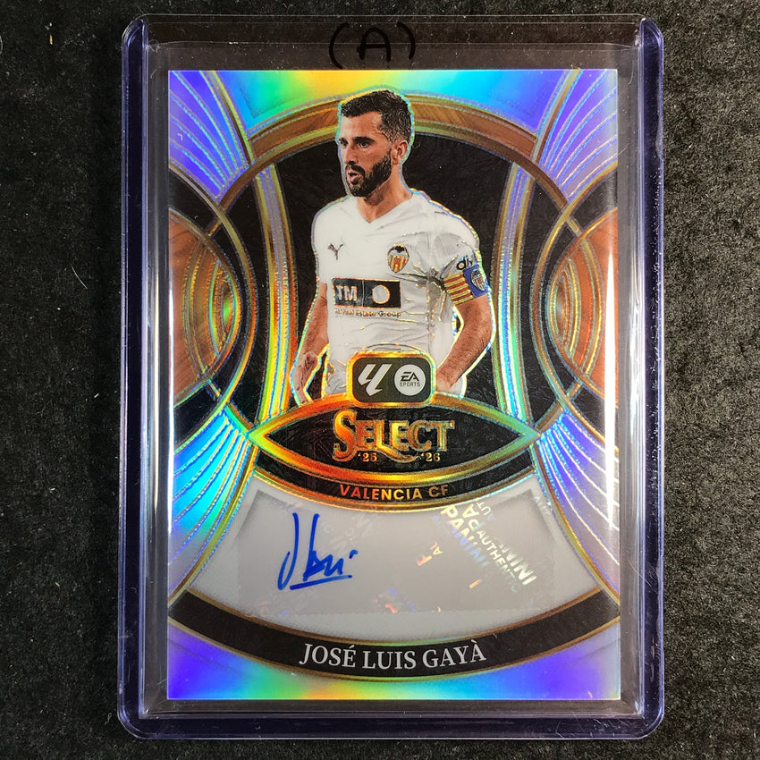2025-26 Select La Liga JOSE LUIS GAYA Signatures Auto Silver #S-JLG (A)