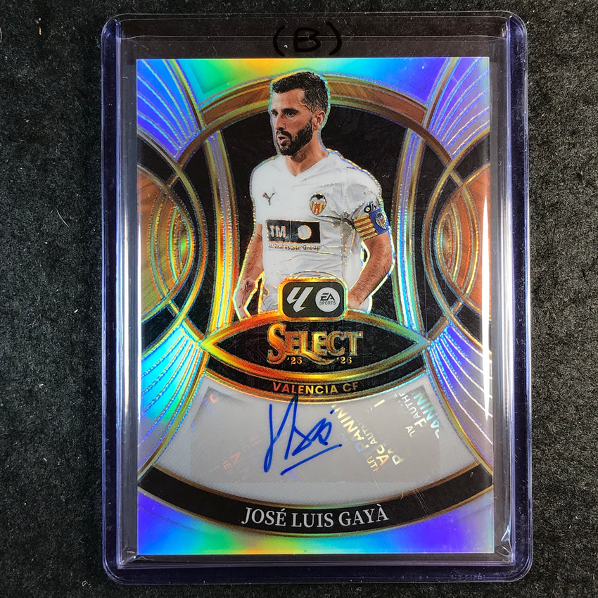 2025-26 Select La Liga JOSE LUIS GAYA Signatures Auto Silver #S-JLG (B)
