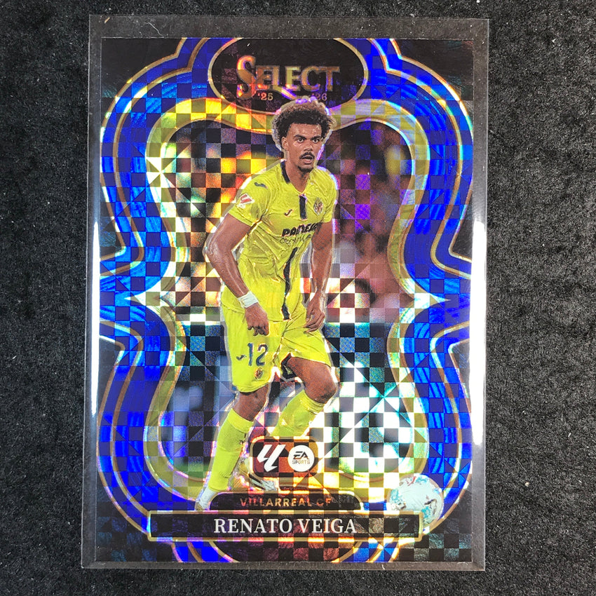 2025-26 Select La Liga RENATO VEIGA Mezzanine Blue Checker #137