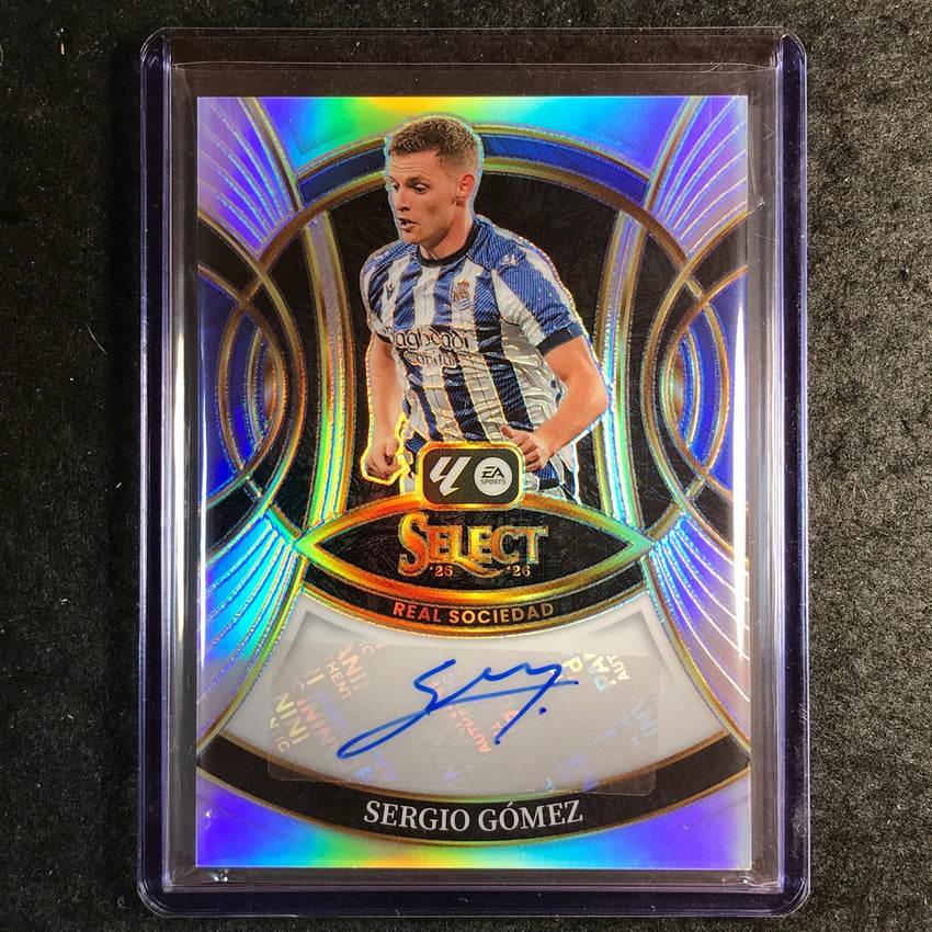 2025-26 Select La Liga SERGIO GOMEZ Signatures Auto Silver #S-SG