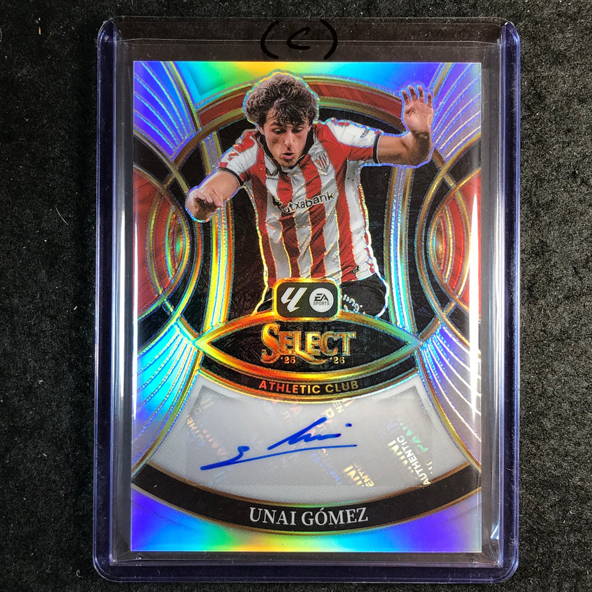 2025-26 Select La Liga UNAI GOMEZ Signatures Auto Silver #S-UG (C)