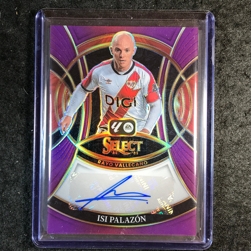 2025-26 Select La Liga ISI PALAZON Signatures Auto Purple 26/49