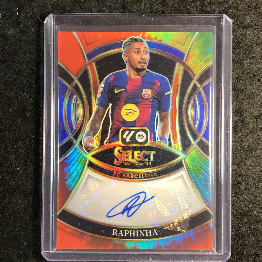 2025-26 Select La Liga RAPHINHA Signatures Auto Tie-Dye 21/25