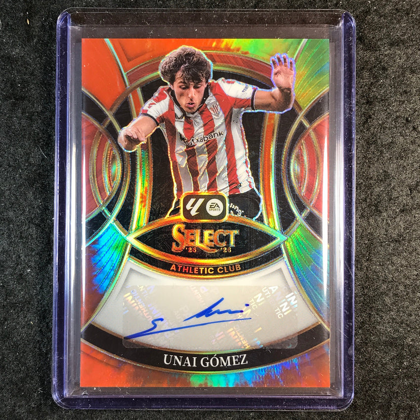 2025-26 Select La Liga UNAI GOMEZ Signatures Auto Tie-Dye 5/25