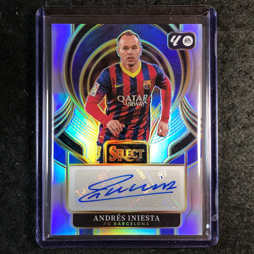 2025-26 Select La Liga ANDRES INIESTA Select Signatures Auto Silver #SS-AI