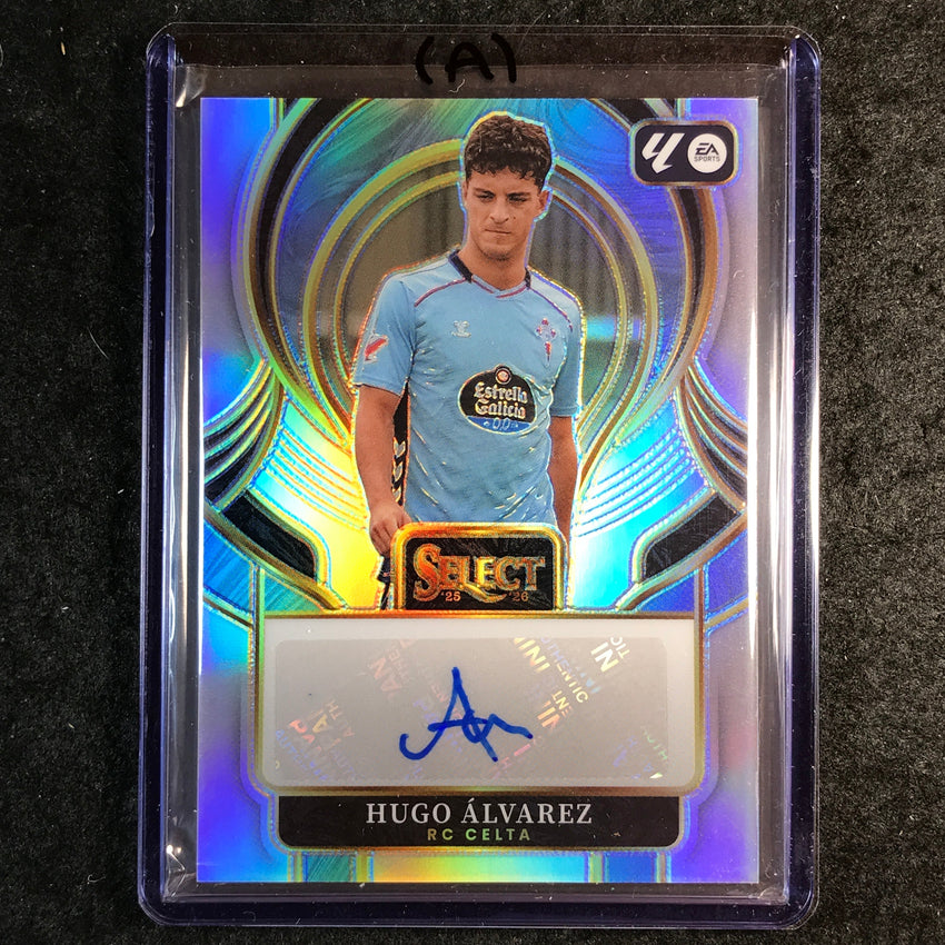 2025-26 Select La Liga HUGO ALVAREZ Select Signatures Auto Silver #SS-HA (A)