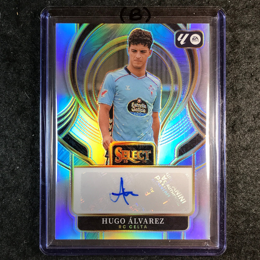 2025-26 Select La Liga HUGO ALVAREZ Select Signatures Auto Silver #SS-HA (B)