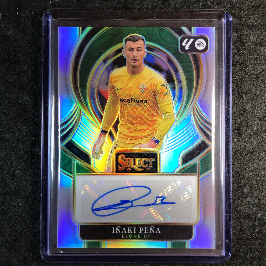 2025-26 Select La Liga INAKI PENA Select Signatures Auto Silver #SS-IP