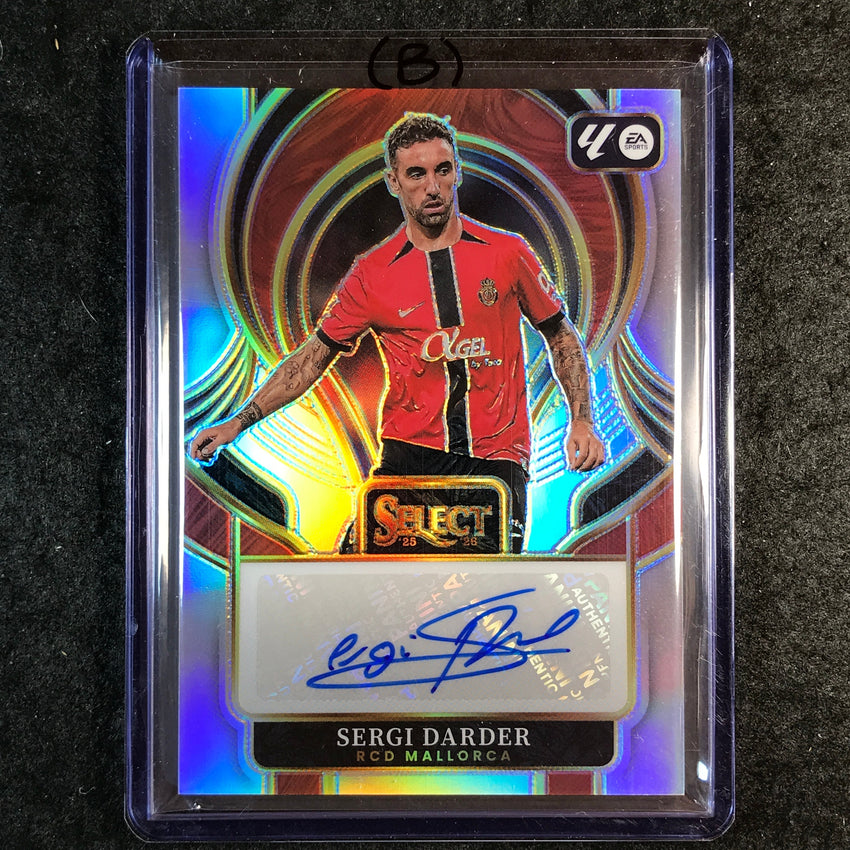 2025-26 Select La Liga SERGI DARDER Select Signatures Auto Silver #SS-SD (B)